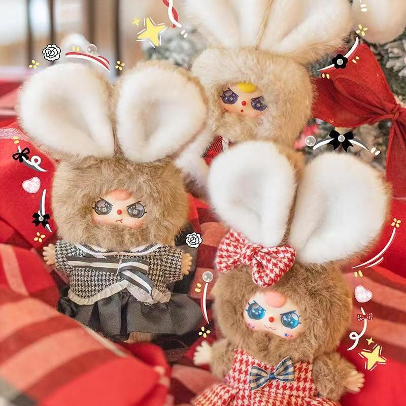 New Baby Three Oli's Wardrobe Series Plush Blind Box Vinyl Doll Bag Pendant Cute Figures Collectible Toys Birthday Surprise Gift