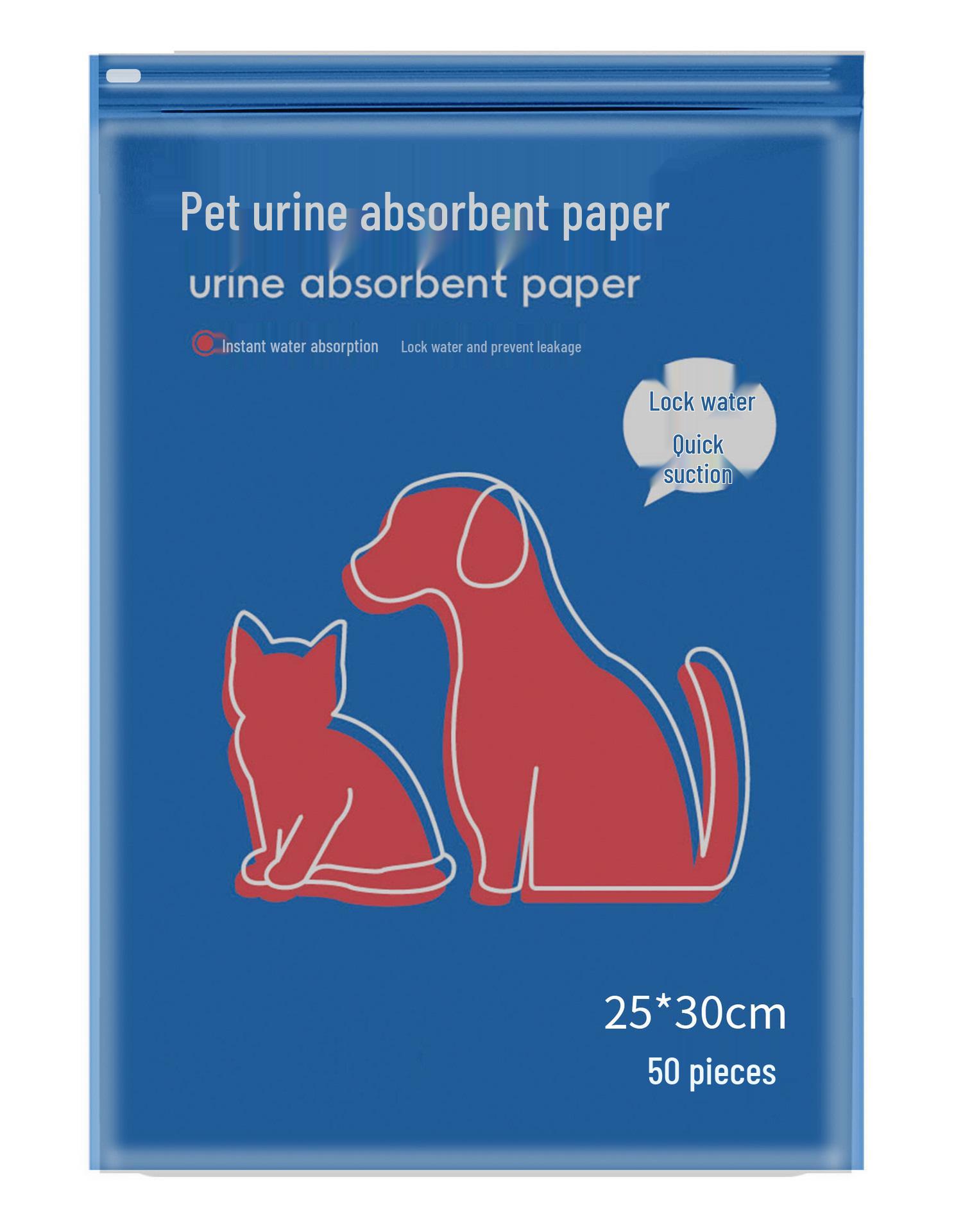 

Pet Urine Pad: Quick-Dry, Absorbent Diaper and Toilet Paper for Dogs and Cats.