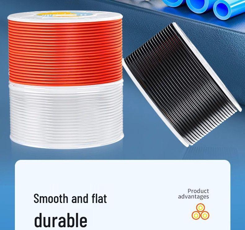 Przezroczysty wysokociśnieniowy wąż powietrzny PU odporny na wybuchy do kompresorów powietrza (Rozmiary: 6/8/10/12/14/16mm)