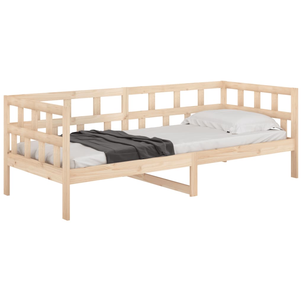 Vidaxl Daybed, Solid Pine Wood, 90X200 Cm