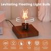 Levitating Floating Light Bulb, Magnetic Levitation Wireless Bulb Lamp, Gravity Lamps, Magnetic Levitating Home Office Decor