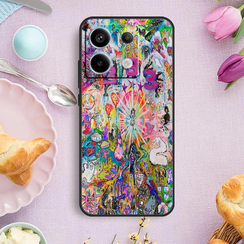 

Чехол Bladee 333 для Xiaomi Redmi Note 12 11 9 10 13 Pro Plus 9S 10S 11S 12S Redmi 12 10 C 9C 13C Redmi Note 12 Pro 5G