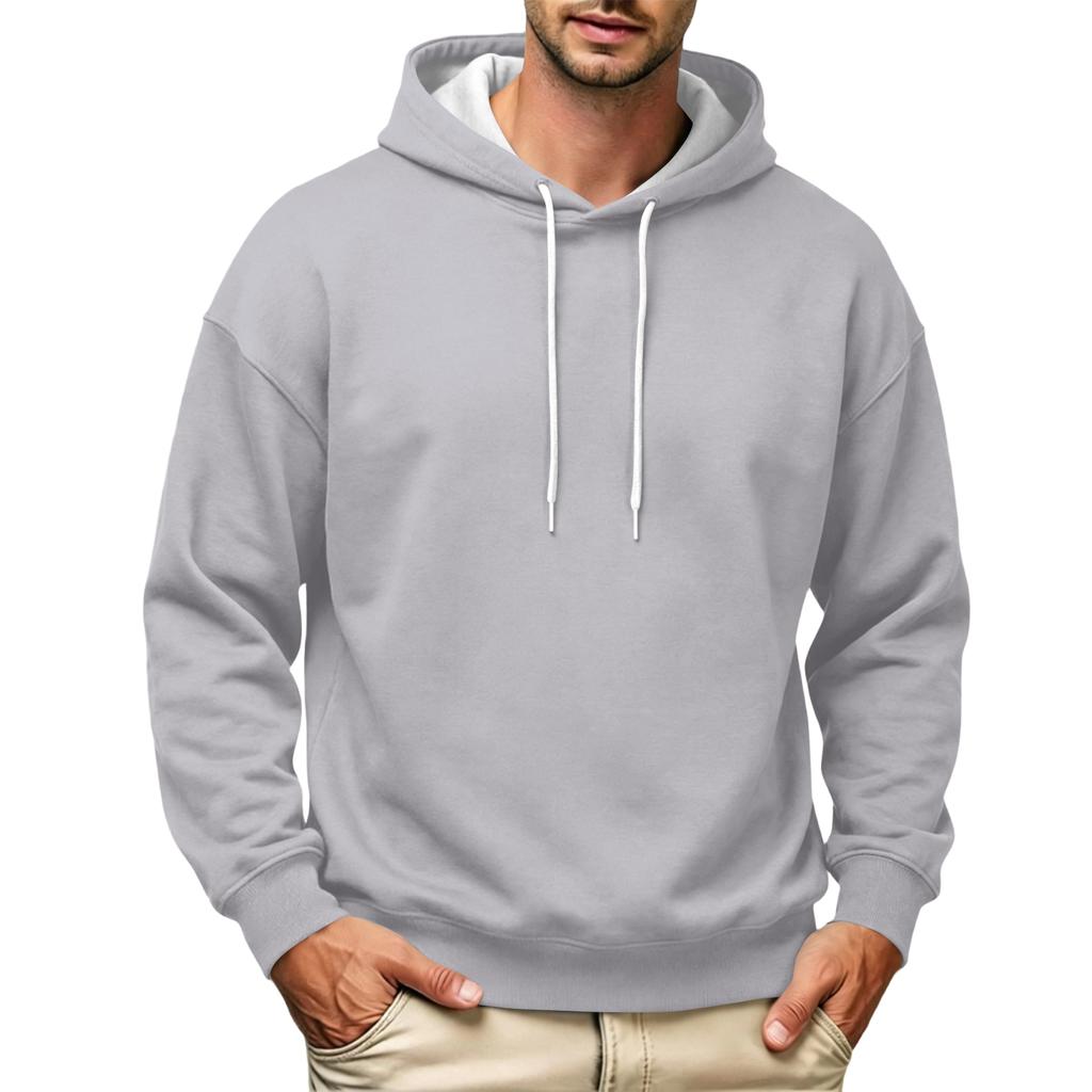 Men's Casual Winter Hoodie Sweatshirt for Everyday Wear