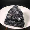 Fashionable Unisex Knitting Cap Hat With Embroidery Label For Hip-hop Enthusiasts