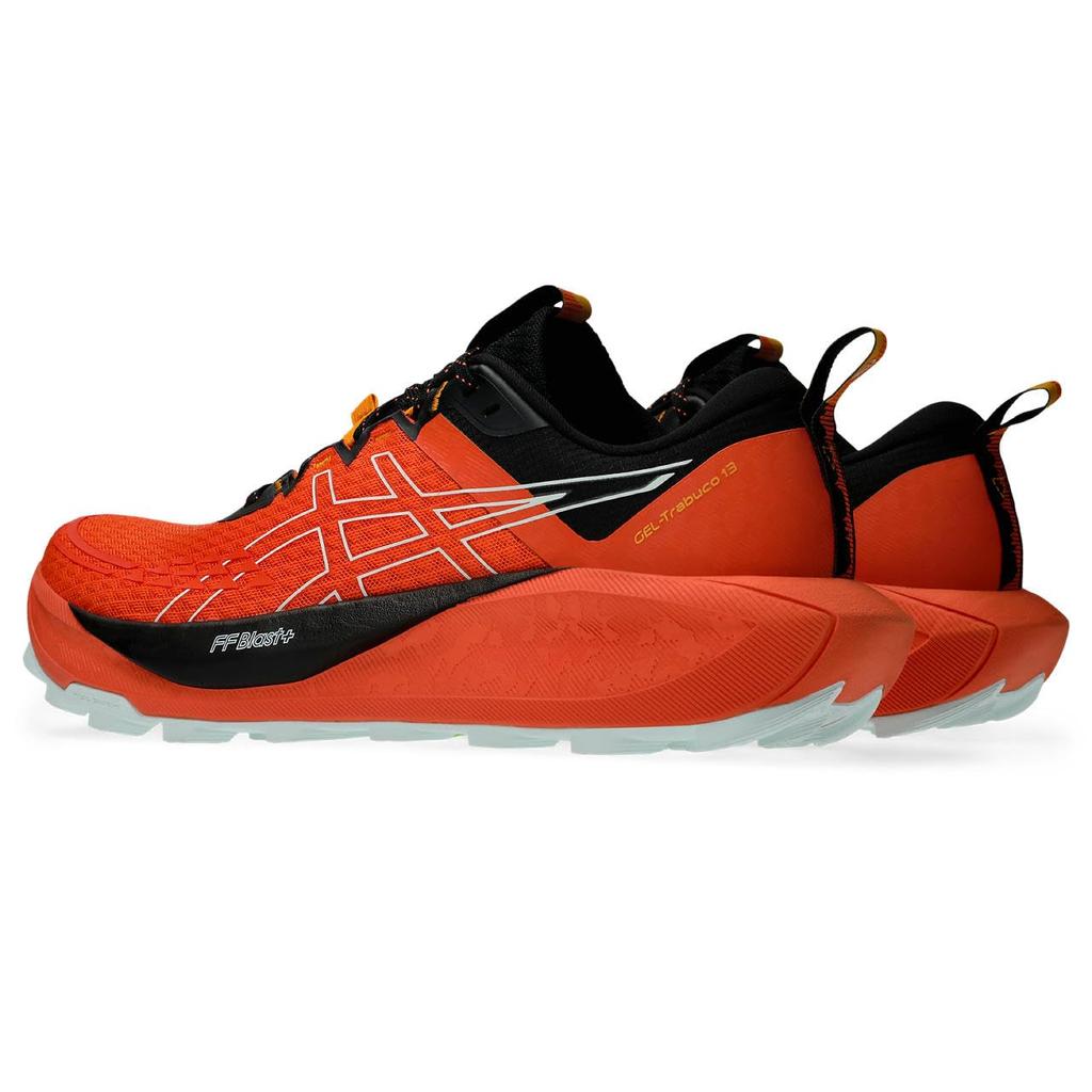 Running Shoes 13 1011B973 800 Cm 2E [ASICS] GEL-Trabuco Men's (Nova Orange/Pure Aqua) 26.0
