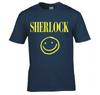 T-shirt Nuova Faccina Sorridente di Sherlock Holmes
