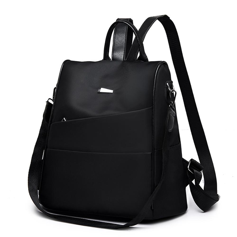 Dámský batoh Oxford látkové prošívání Měkký povrch Jednobarevný batoh přes rameno