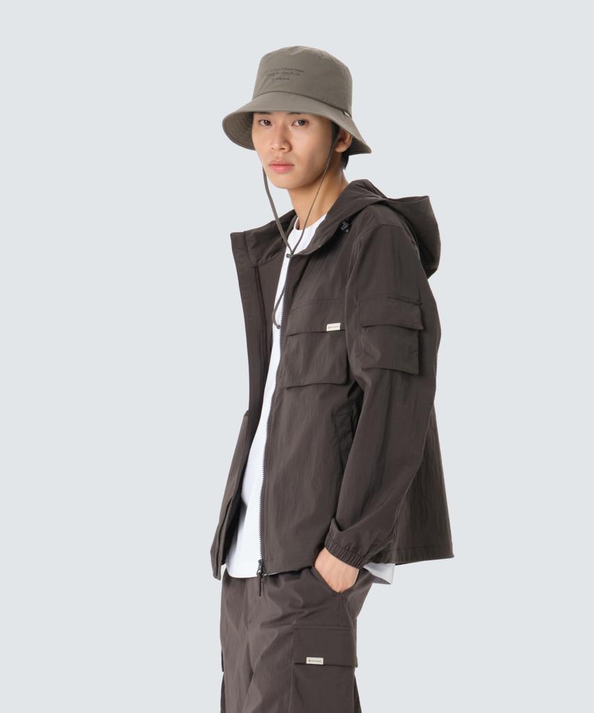 Snowpeak Apparel Root Out Pocket Windbreaker (S26Mmrwb60) Chocolate Khaki