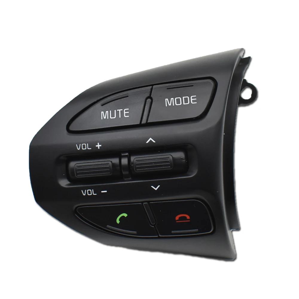 New Steering Wheel Button Cruise Control Volume Switch With Red Line For KIA K2 RIO 2017 2018 2019 RIO 4 X LINE Picanto 3