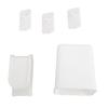 Pegboard Accessories Universal Plastic Pegboard Chopsticks Boxes Hooks Pot Lid Rack for Gas Water Heater Hole Plate