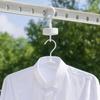Automatic Rotating Drying Rack Save Space Storage Hook Portable Clothes Drying Rack  Bathroom