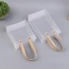5Pcs Frosted Translucent Pvc Loot Bag Gift Bagbbags For Gifts Packing Bag Pvc Hand Bag Party Decor Souvenir Tote Bags