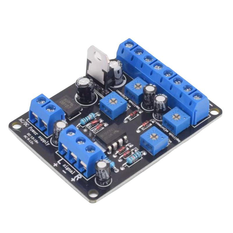

AT63-Level Audio Meter VU Audio Meter Driver Board Audio Level Meter Driver Board Module чорний