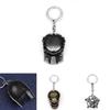 Unique Alien Themed Keychain Solid Zinc Alloy Keyring For Collectors And Fans
