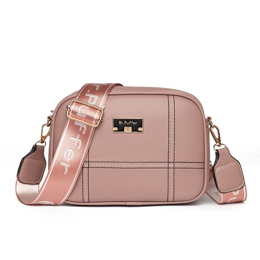 Damentasche Nische Schlicht Kontrastierend Damen Ein-Schulter Umhängetasche Neue Sommermode Kleine Quadratische Tasche