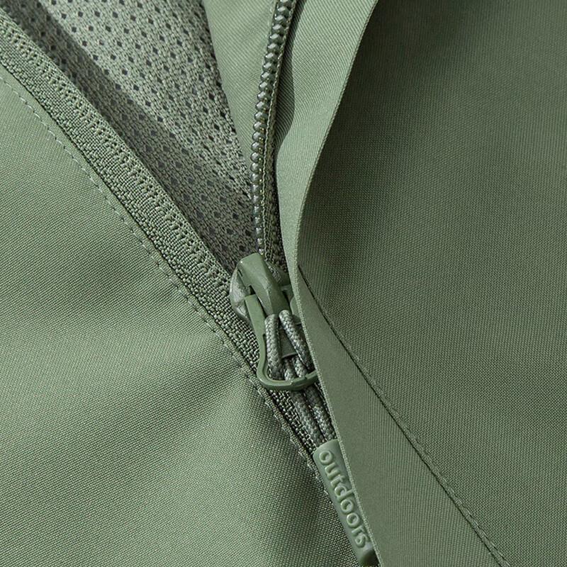 Romon Unisex Outdoor Detachable Hooded Windproof Jacket