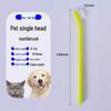 Disposable Pet Toothbrush for Dogs & Cats - Individually Wrapped for Oral Cleaning