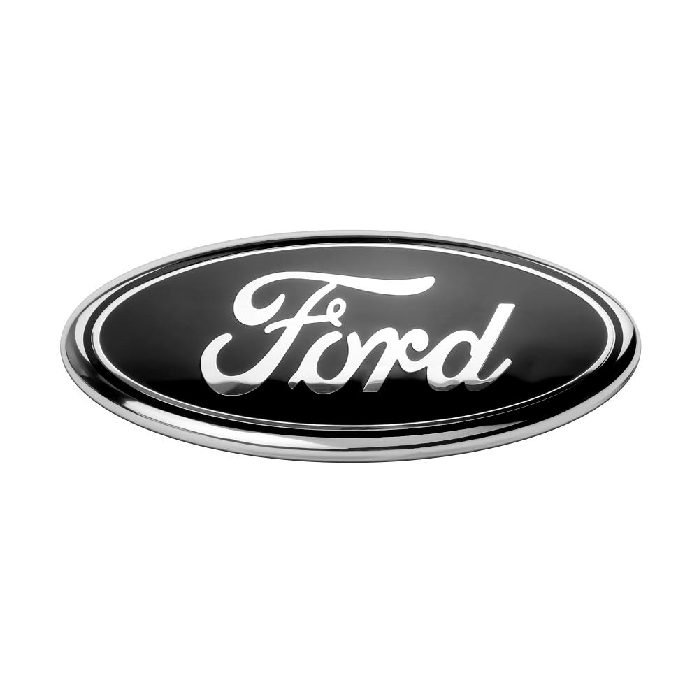 ROPP7 Car Front Hood Trunk Metal Badge Cover Sticker For Ford Focus Kuga Mondeo Fusion Mustang Fiesta MK4 MK2 MK7 Ranger Shelby Escape