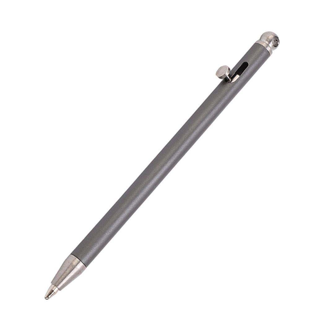 Mini Keychain Pen Titanium Alloy EDC Portable Pocket Pen Mini Keychain Ballpoint Pen for Travel
