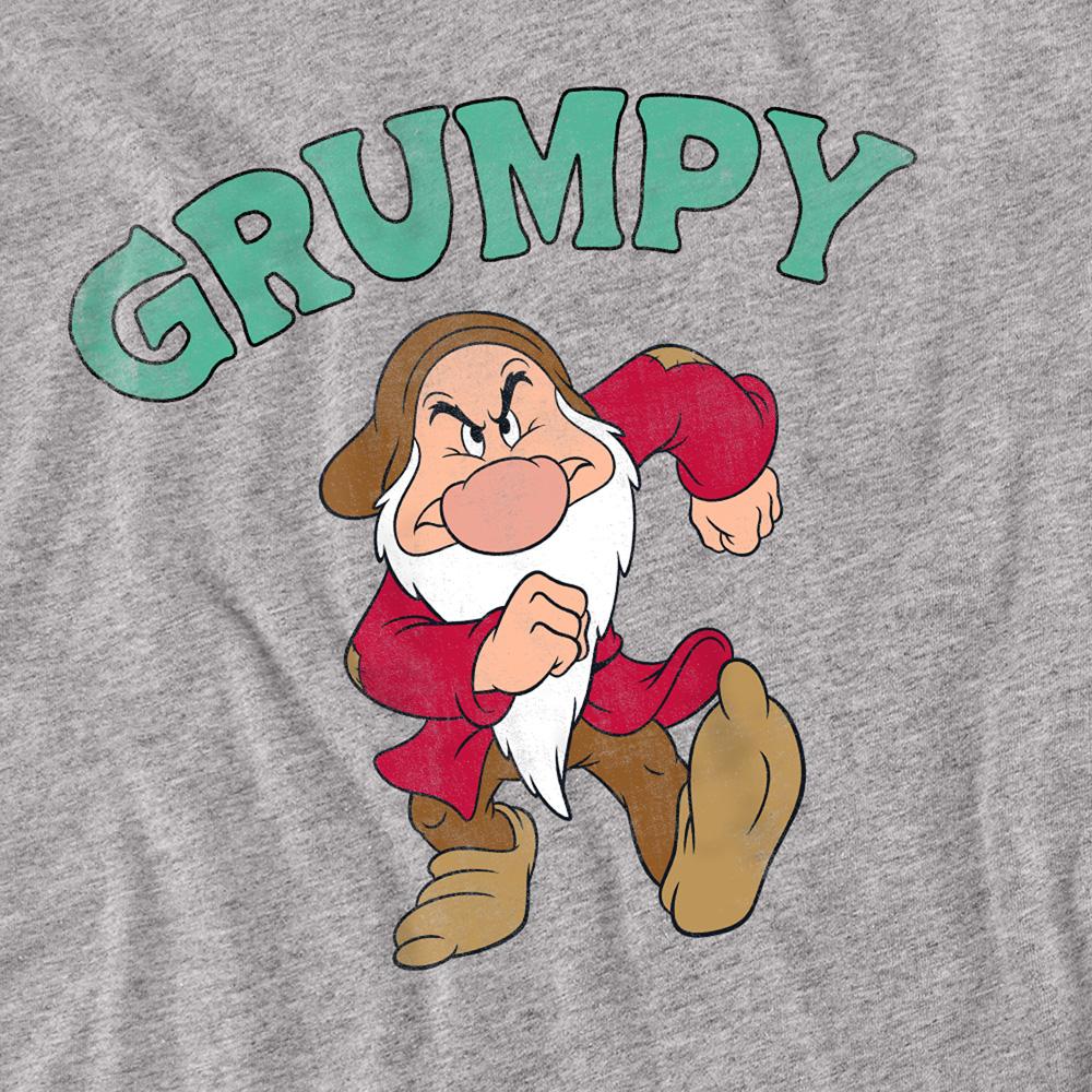 Snow White And The Seven Dwarfs Unisex Adult Current Mood Grumpy Dad Heather Long-Sleeved Fathers Day T-Shirt