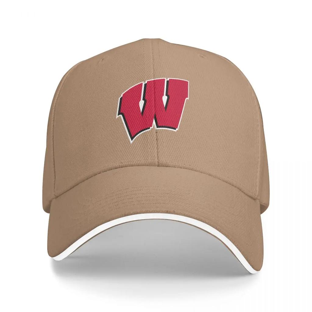 University of Wisconsin-Madison W Baseballkappe Golfhut Mann Derbyhut Teahut Mädchen Herren