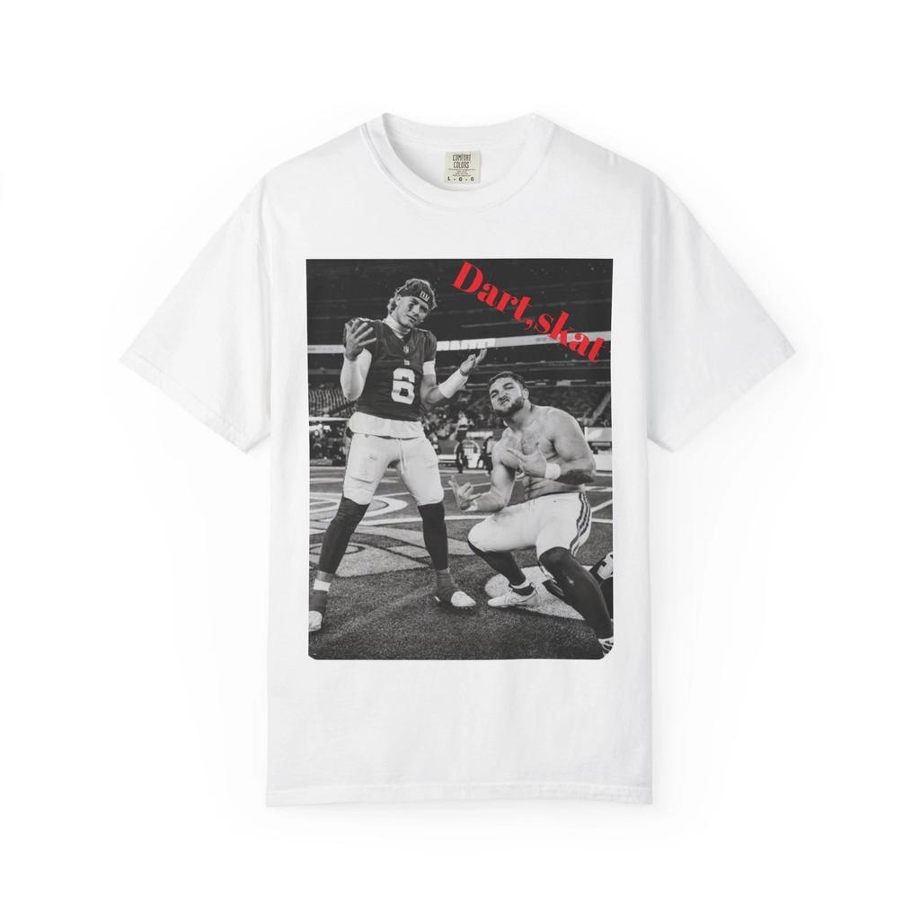 Jaxson dart and Cam skataboo graphic white tee all sizes dynamic dou (giants)