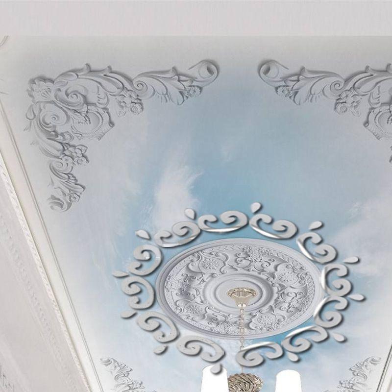 Premium Acrylic 3d Diy Mirror Wall Stickers With Timeless Design For Modern Homes