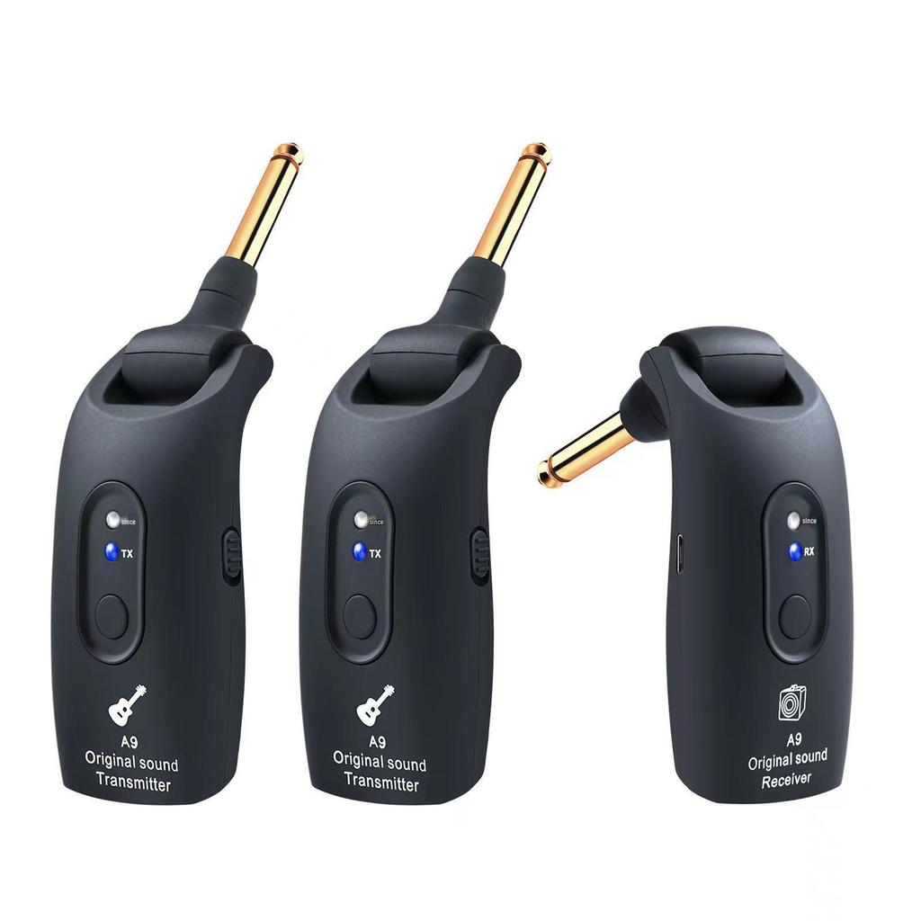 A8 A9 Wireless Audio Transceiver for Folk Guitar