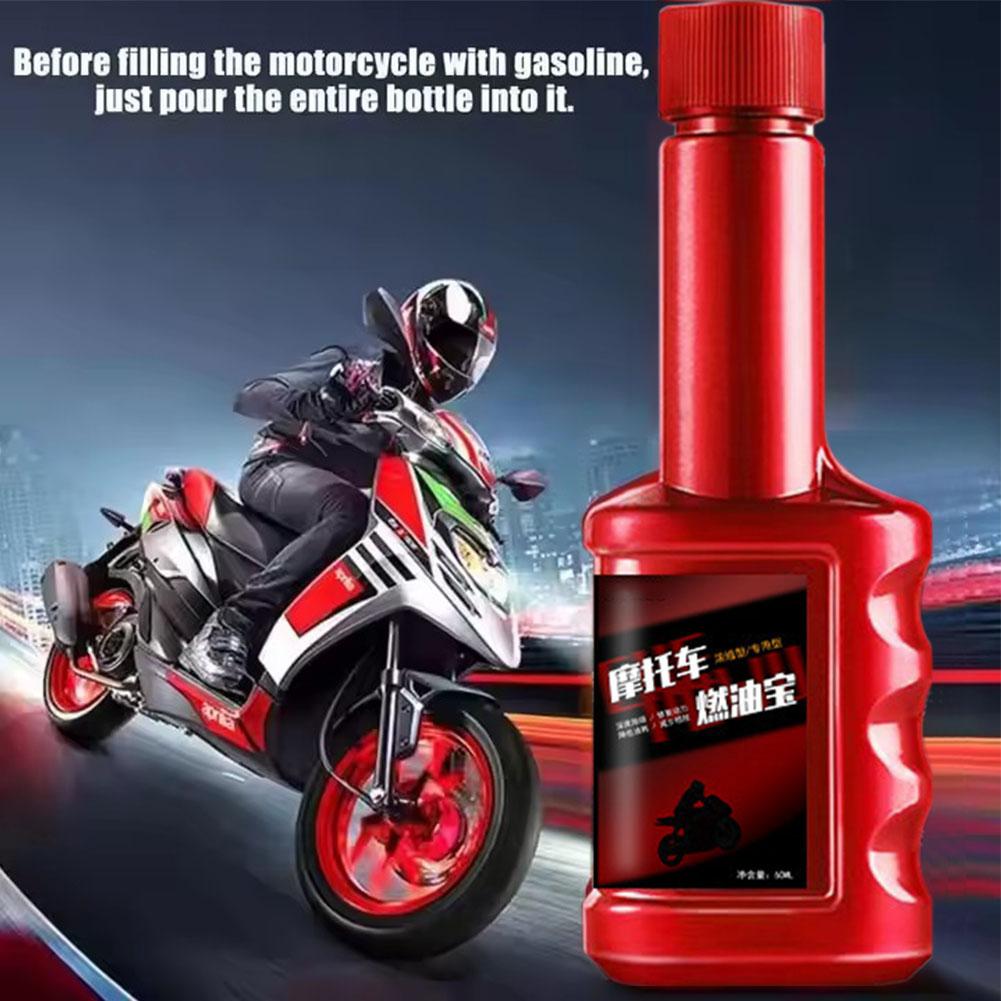60ml Motorcycle Engine Oil Additive Motorcycle Engine Carbon Cleaner Petrol Saving Treasure Carbon Remover Agent Engine
