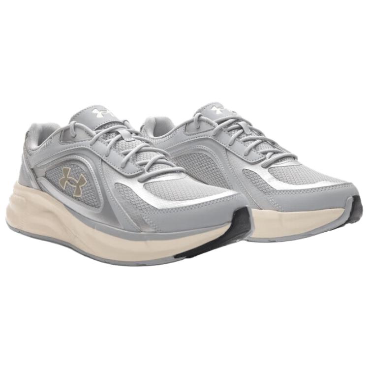 Under Armour Breathable Support Casual Shoes Unisex Modern Gray Sneakers 6010491-011