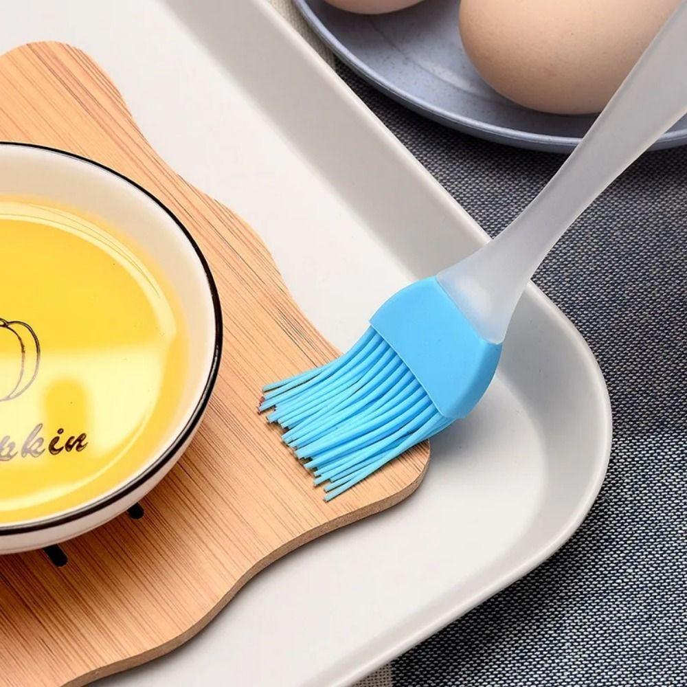 1Pcs Barbecue Barbecue Brush Cake Cooking Baking Cream Baking Brushes New Silicone Oil Brush
