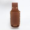 Head Layer Cowhide Outdoor Camping Hiking Portable Waist Hanging Leather Beer Bottle Cup Cover Creative Mineral Water Waist Hanging Bag