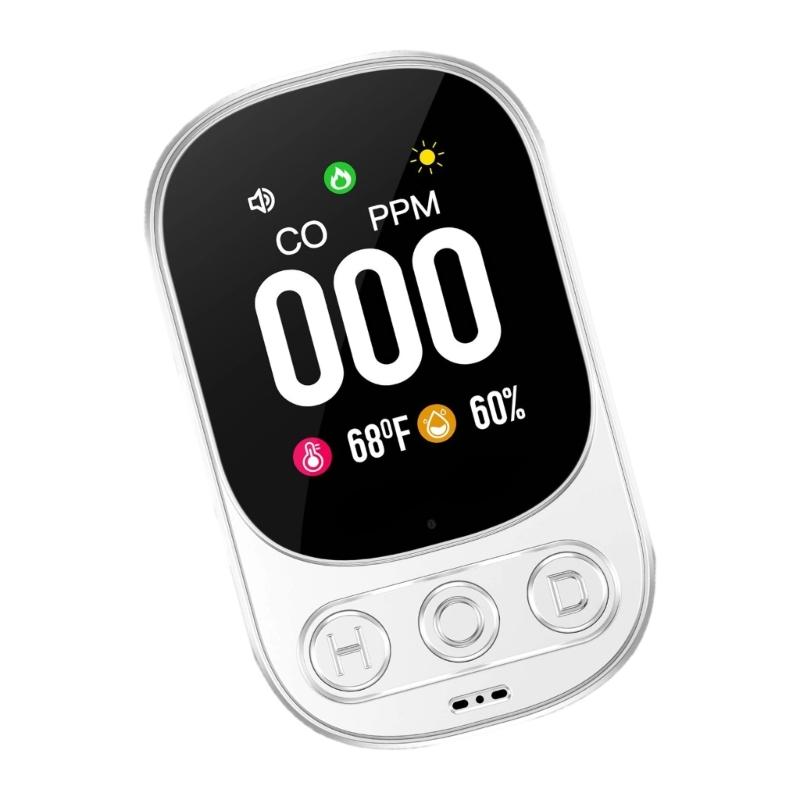 652F Fast Read Carbon Monoxide Detectors with Environmental Sensors Power Wall Unit for Household Hotel Application