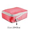 Luggage Organizer Set Travel Compression Packing Cubes Suitcase Zipper Foldable Storage Bag for Clothes Shoes Accessories