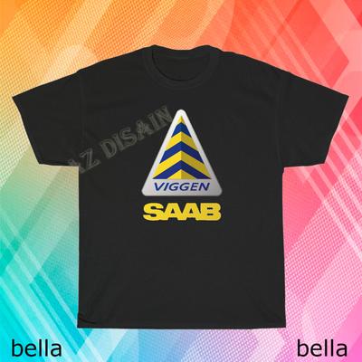 Nové tričko SAAB Viggen s logom Odznak Vtipné Veľkosť S až 5XL