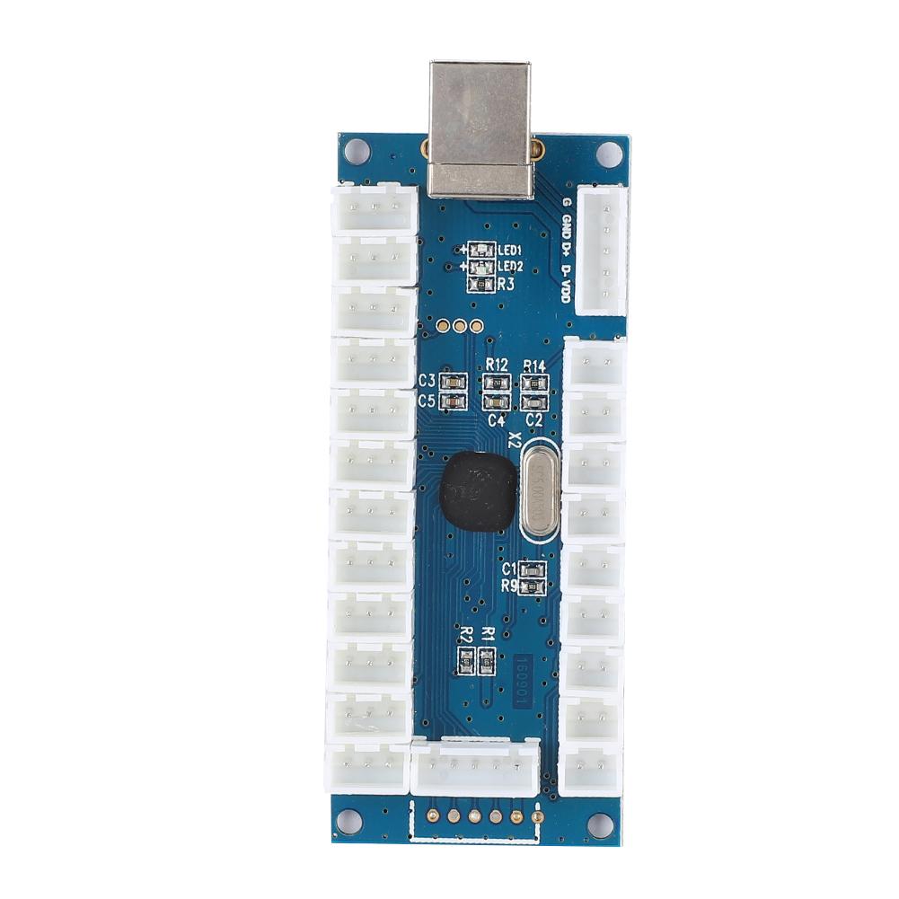 

822B Single DIY Arcade Joystick Accessory Kit for Arcade Fighting Home Game USB Set in зелений