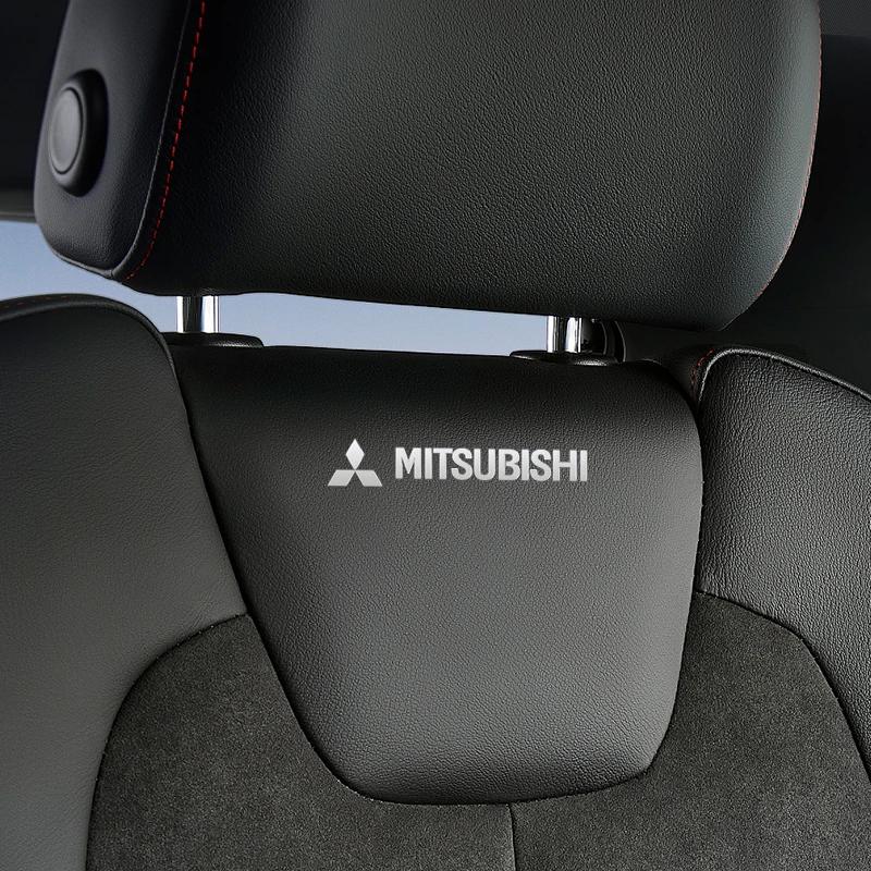 4pcs/10pcs Metal Emblem Auto Decor Decals Car Window Wiper Stickers For Mitsubishi Lancer Asx Outlander Pajero Sport L200 Galant