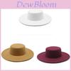 Wool Felt Top Hat With Wide Brim For Formal Events And Winter Wear
