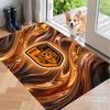 Soft Floor Carpet Hull City Football Pattern Area Rug Decorative Mat For Home Room Decoration