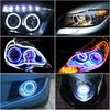 AUTOYUZU COB Squid Ring, LED Car Daylight, Fog Lamp, Headlamp, Cover Included, Ballast, Non-Polarized,