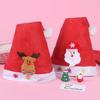 Creative Christmas Cartoon Flocking Cloth Children's Hat Gift