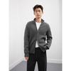 GXG Men's Relaxed Fit Ribbed Double-Zipper Cardigan