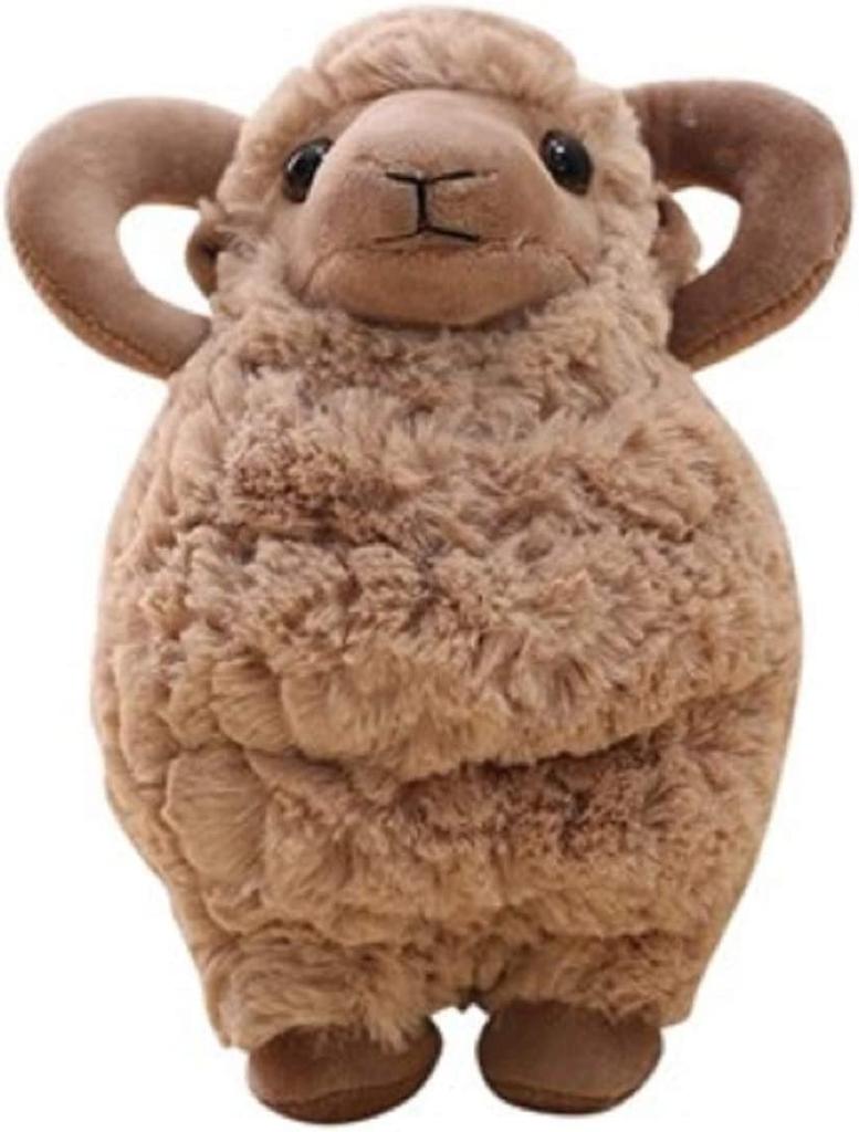 Sheep Body Pillow, Soothing Body Pillow with One or Two Sheep Designs for a Deep Sleep, Fluffy Interior Decor, Perfect Gift for Children or Her,
