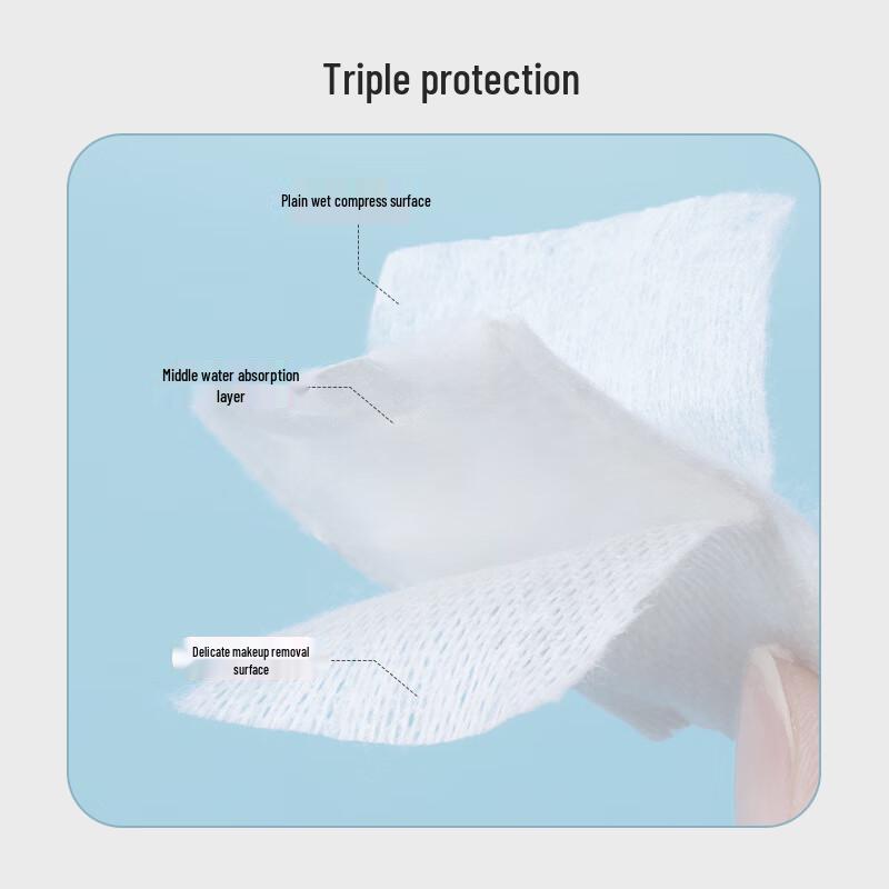 Qianxiancao Soft Thick Makeup Remover Cotton Pads