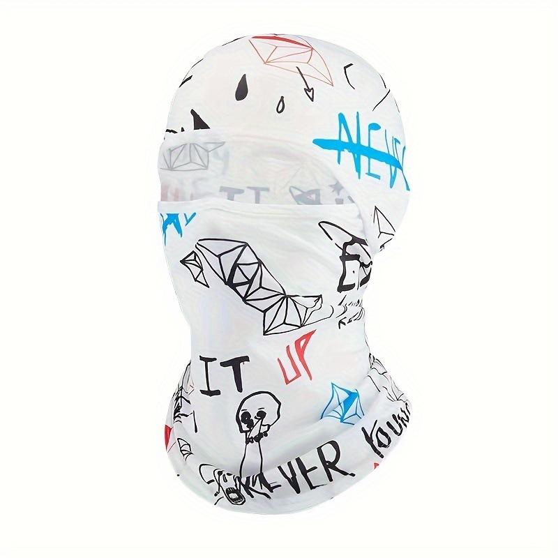 

Ice Silk Cycling Full Face Cap Sun Anti-UV Protection Outdoor Sports Summer Balaclava Motorcycle Helmet Liner Men Hats Headwear