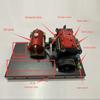 Methanol Internal Combustion Engine Double Cylinder 4 Stroke Assembly Metal Motor Kit