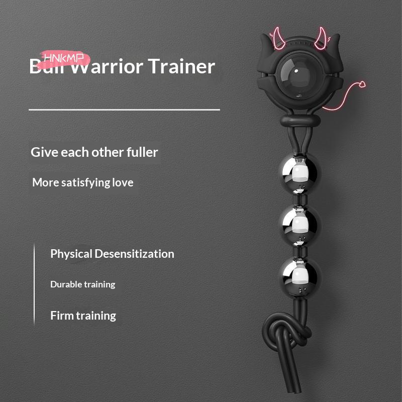 Male Penis Ring Exercise Device Weight Bearing Enlargement Stretcher Ball Semen Lock Adult Sex Toys for Men Penis Extender