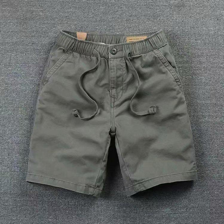 Cotton Men's Summer Casual Shorts, Loose Fit, Fashionable European, American & Japanese Styles for Sports & Running.