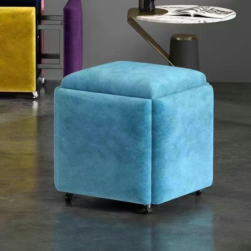 Multi-Functional Magic Cube: 5-in-1 Stool, Coffee Table, Storage for Living Room