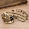 Mini DND Terningsett Steampunk Gear Lommeklokke Terningsett Metall D&D Terning Rollespill Brettspill Tilbehør til bordeventyr